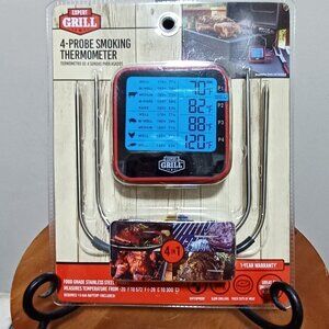 GRILL EXPERTS FOUR PROBE SMOKING THERMOMETER